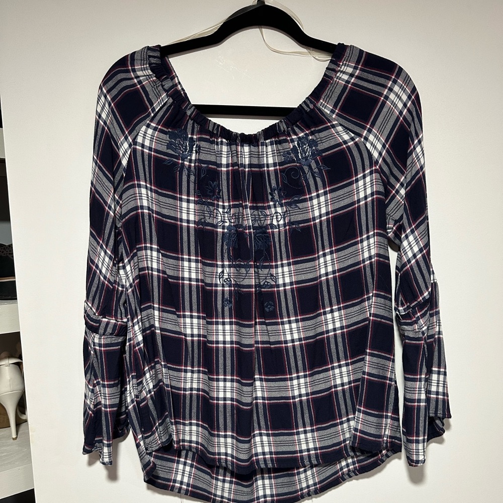 Off the shoulder blouse
